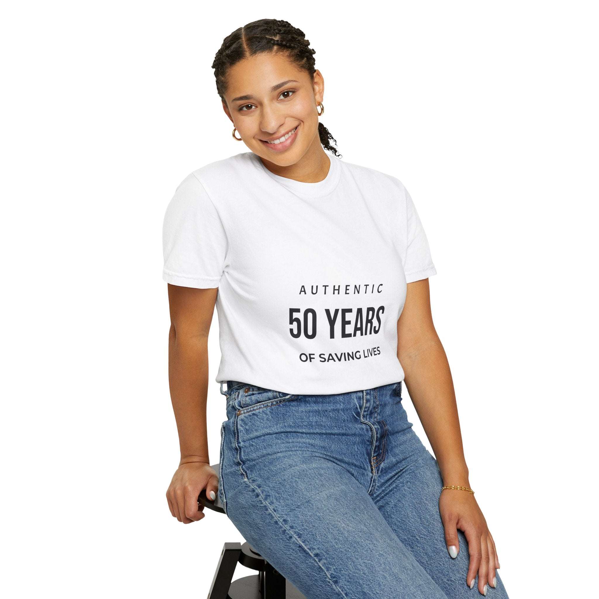 Years of Saving Lives Nurse Anniversary T-Shirt – Personalizable Tribute Tee
