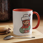 Cute on Call Nurse Coffee Mug — Accent 11/15oz, best gift for RN