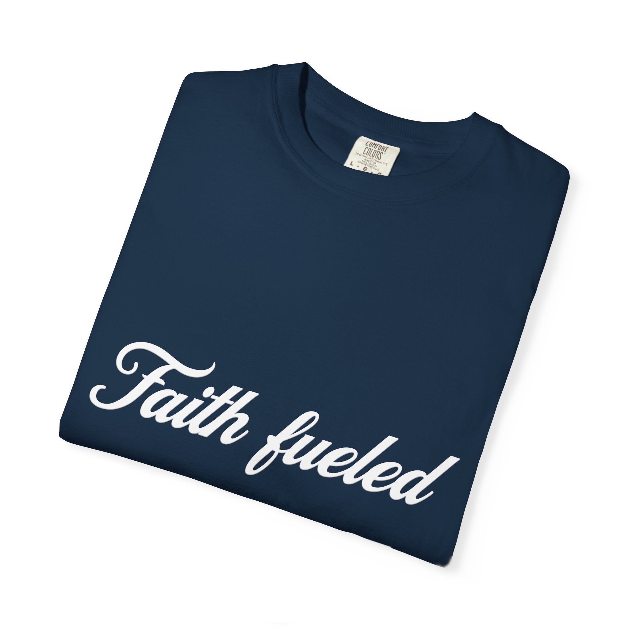 Faith Fueled Nurse T-Shirt – Christian Nurse Gift Tee