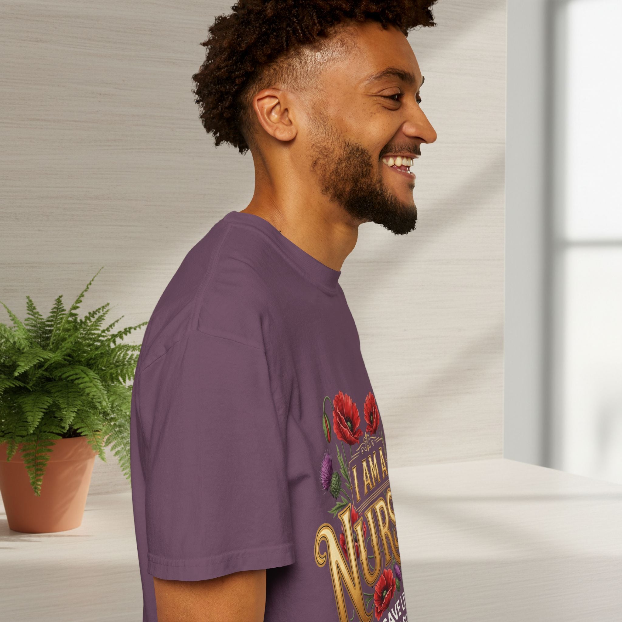 I Am a Nurse I Save Lives T-Shirt – Floral Superpower Tee