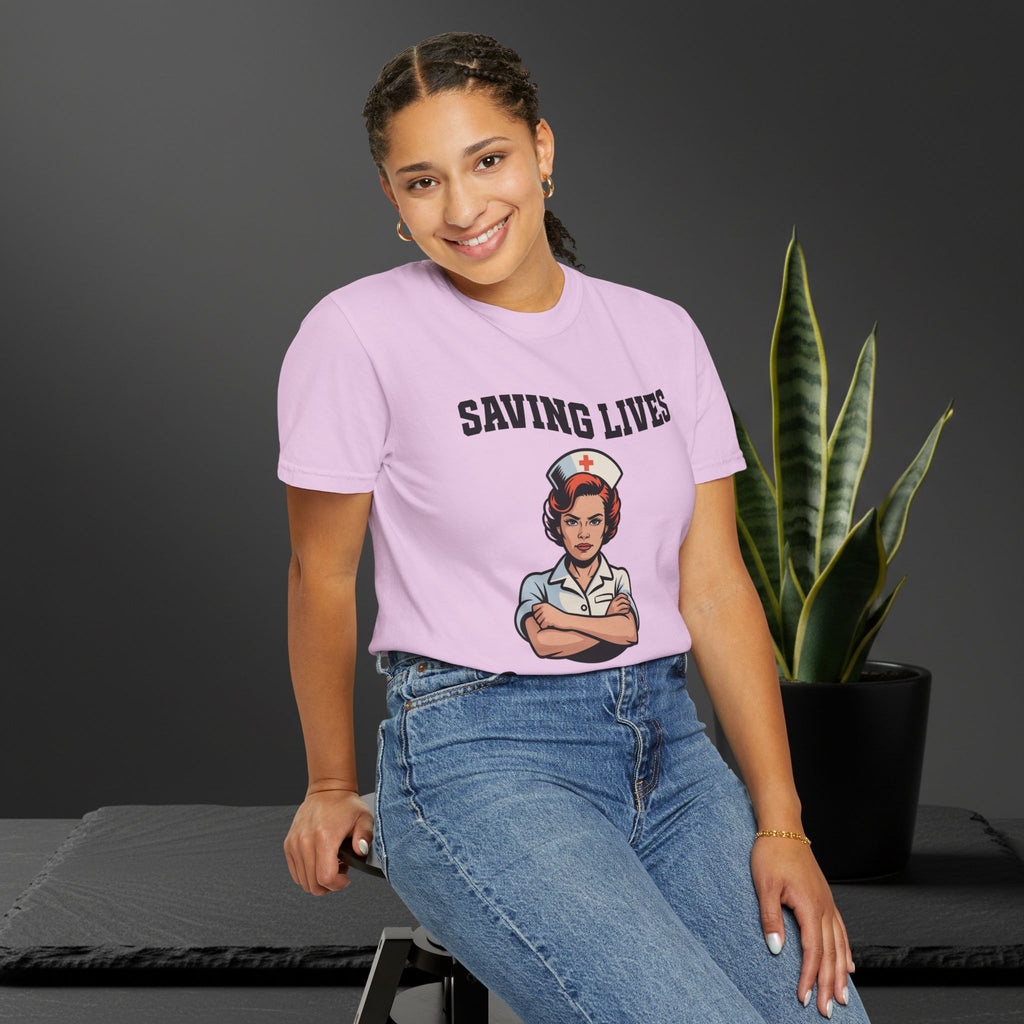 Saving Lives Everyday Nurse T-Shirt