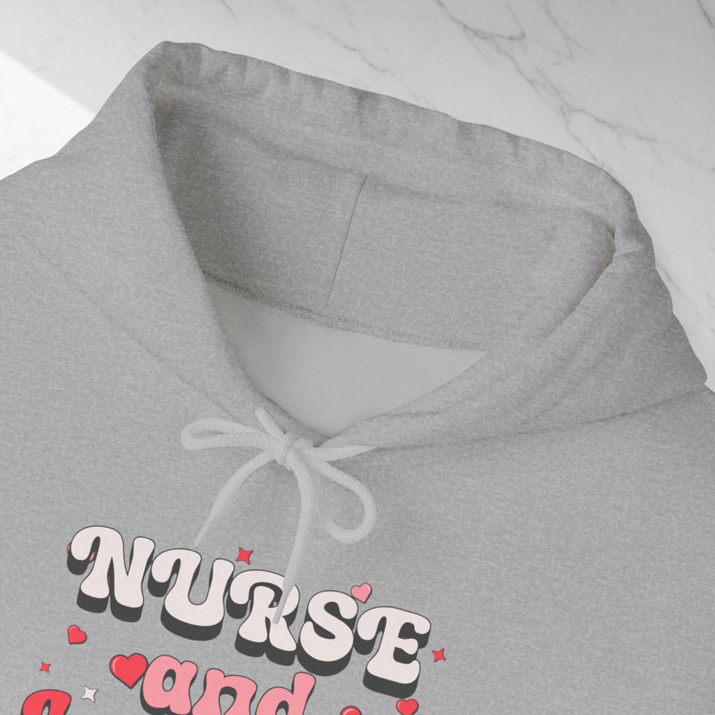Nurse and Loving It Hoodie – Pink Retro Nurse Appreciation Pullover