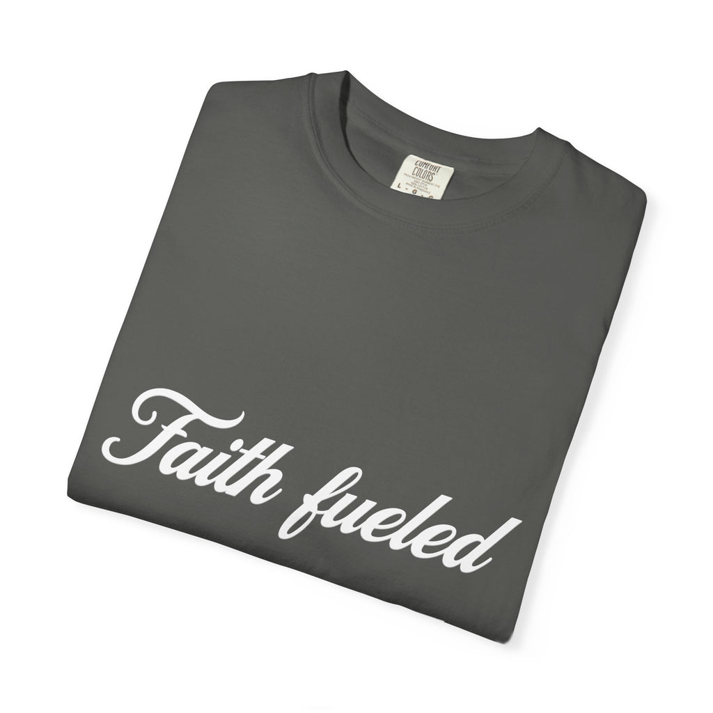 Faith Fueled Nurse T-Shirt – Christian Nurse Gift Tee