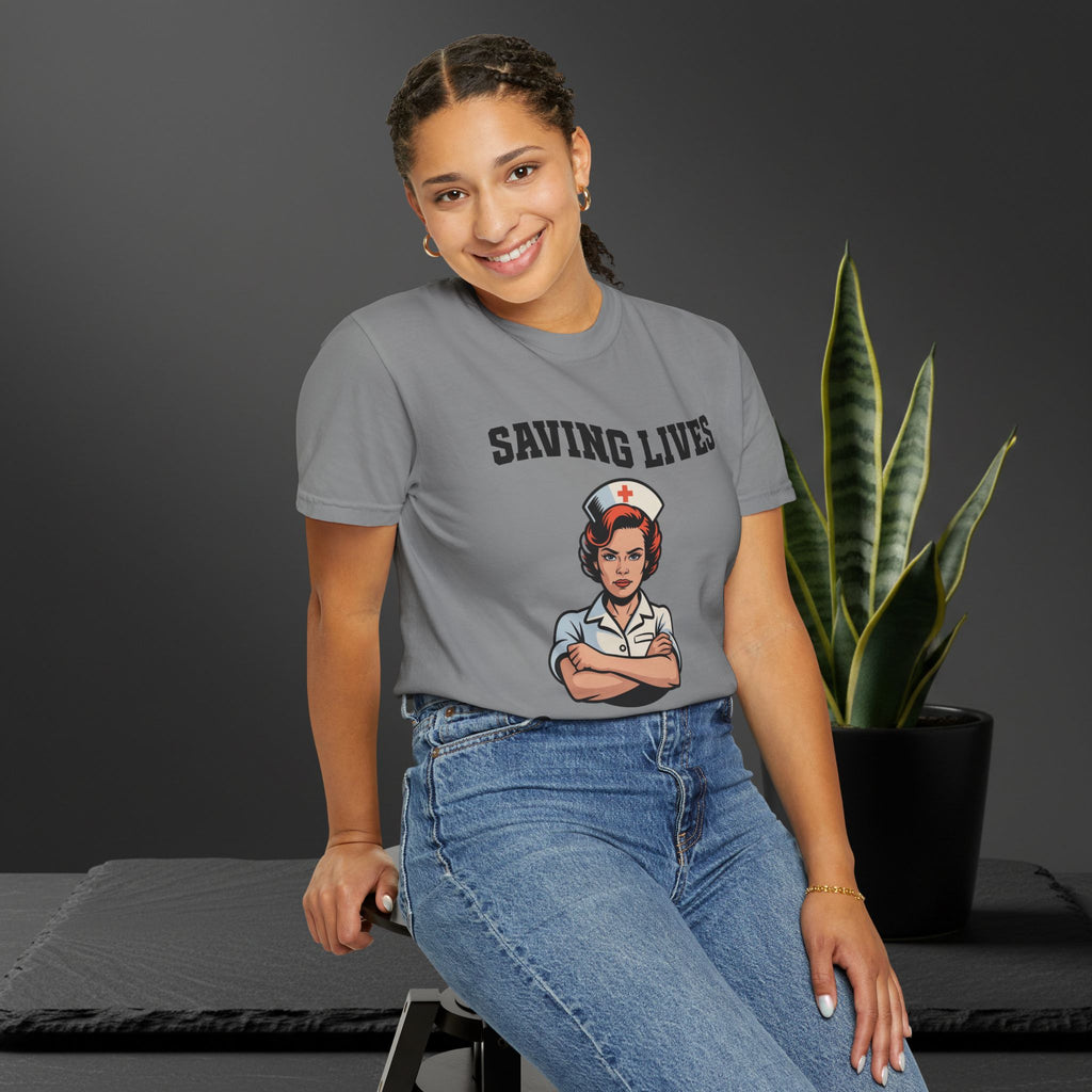 Saving Lives Everyday Nurse T-Shirt