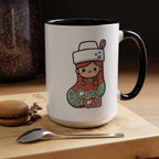 Cute on Call Nurse Coffee Mug — Accent 11/15oz, best gift for RN