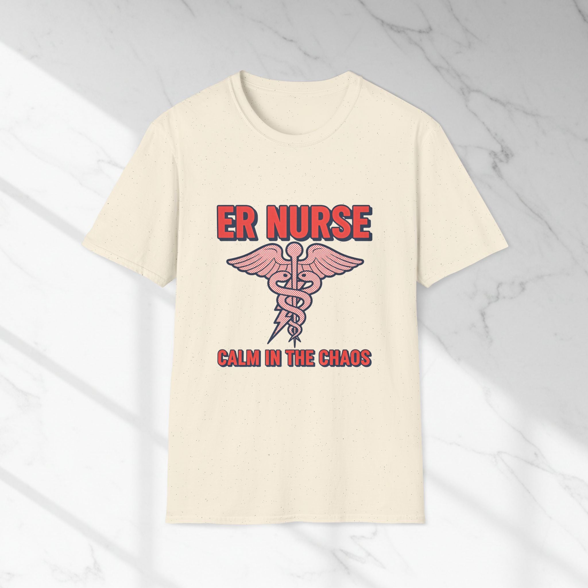 ER Nurse Calm in the Chaos T-Shirt – Emergency Room Medical Tee