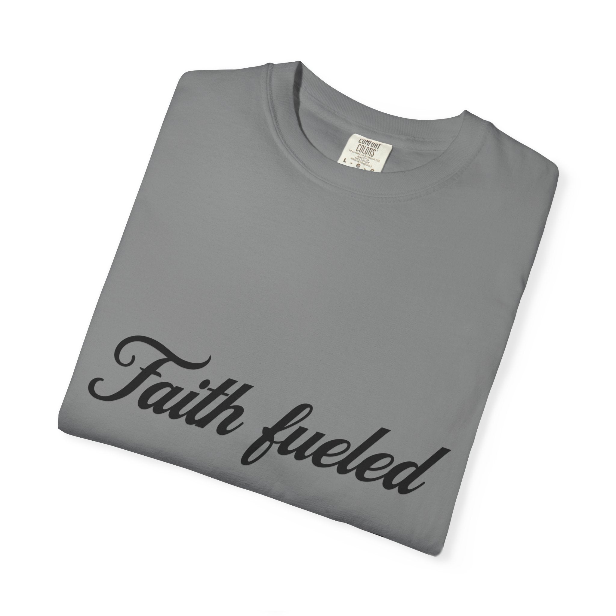 Faith Fueled Nurse T-Shirt – Christian Nurse Gift Tee