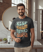 Keep Calm and Floss T-Shirt – Funny Dentist Gift for Dental Professionals