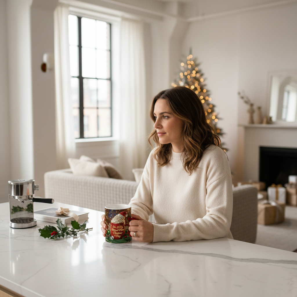 Blessed Nurse Christmas Mug – Holiday Coffee Cup for Nurses (11oz/15oz)