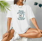 Jesus Loves You But Take Your Meds Anyway T-Shirt – Funny Christian Mental Health Tee