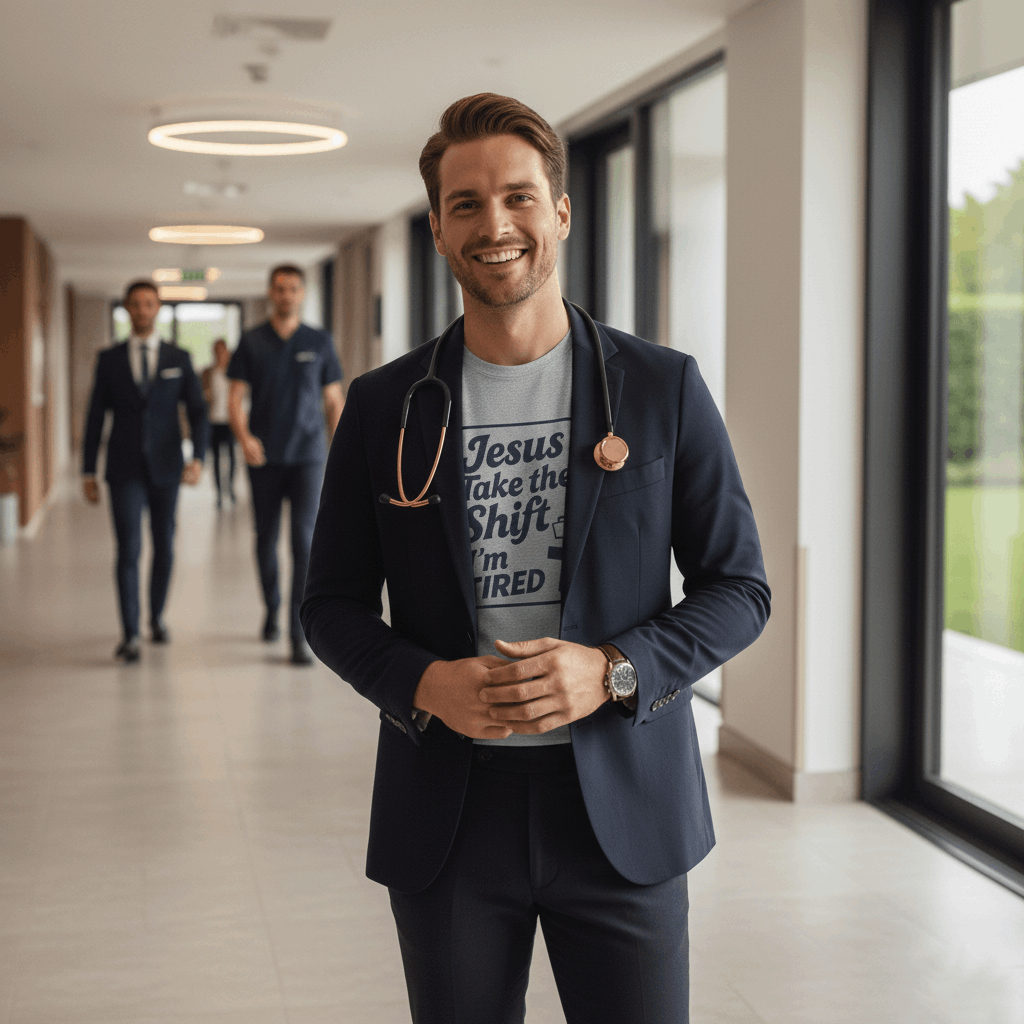 Jesus Take the Shift I'm Tired T-Shirt – Christian Nurse & Shift Worker Tee