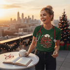 Just a Nurse at Her Christmas Era T-Shirt – Funny Holiday Nursing Tee