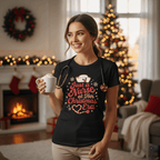 Just a Nurse at Her Christmas Era T-Shirt – Funny Holiday Nursing Tee