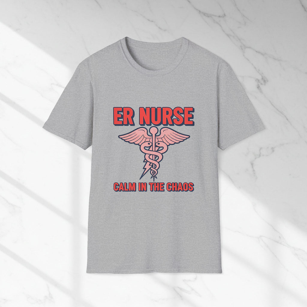 ER Nurse Calm in the Chaos T-Shirt – Emergency Room Medical Tee