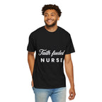 Faith Fueled Nurse T-Shirt – Christian Nurse Gift Tee