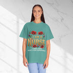 I Am a Nurse I Save Lives T-Shirt – Floral Superpower Tee