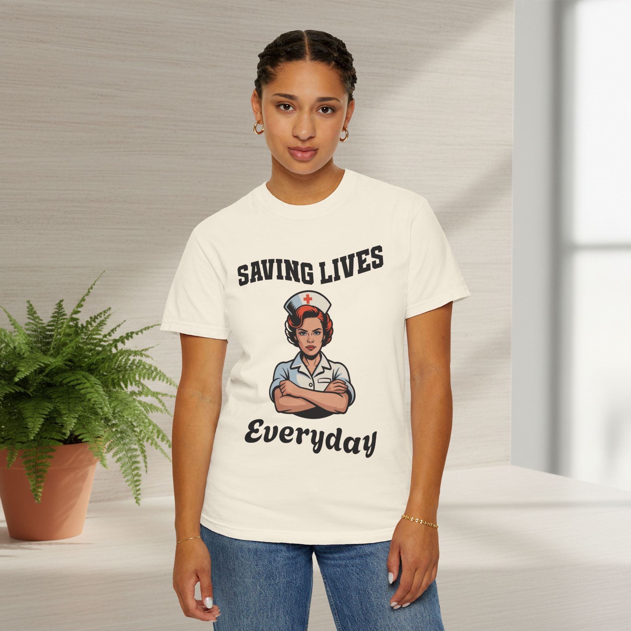 Saving Lives Everyday Nurse T-Shirt