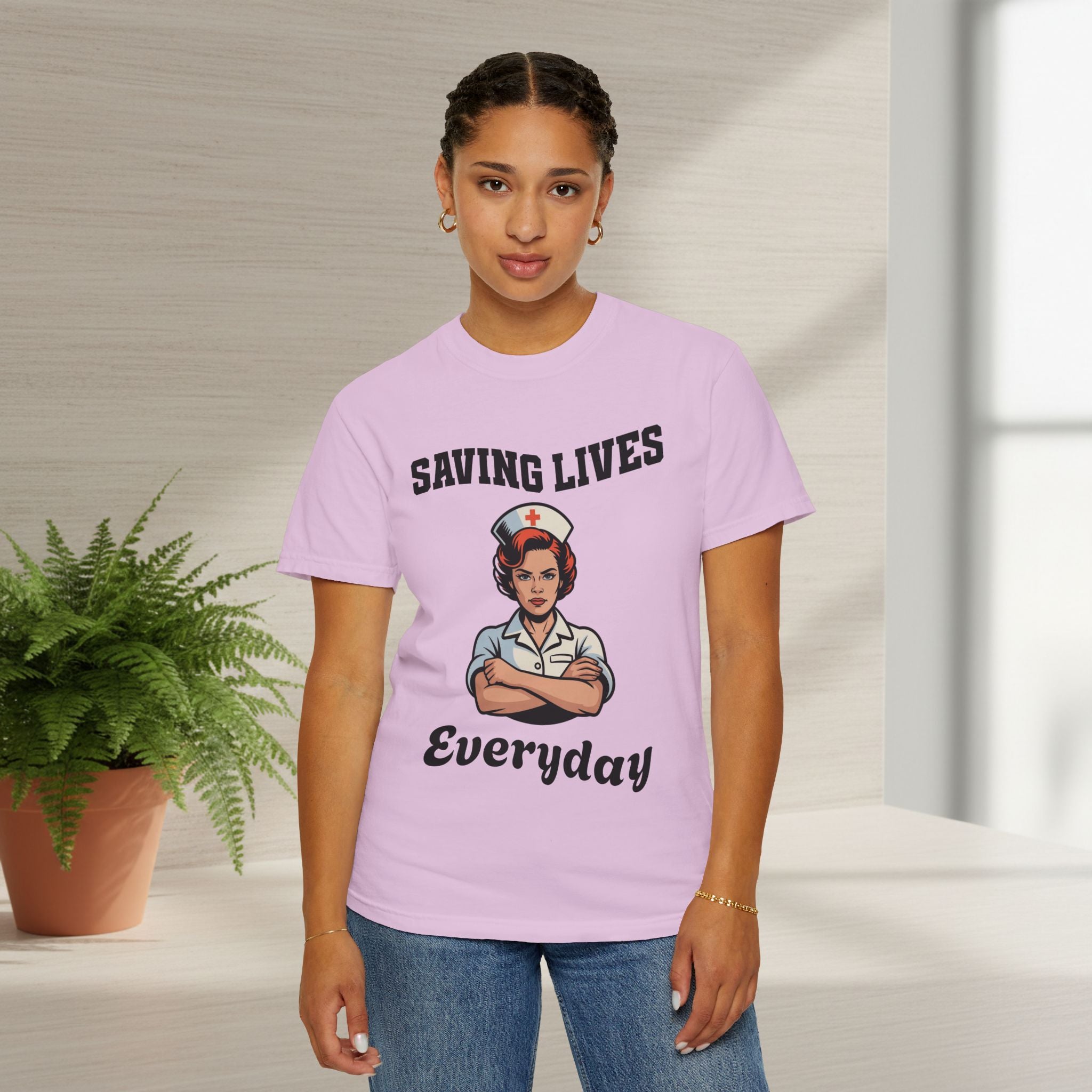 Saving Lives Everyday Nurse T-Shirt