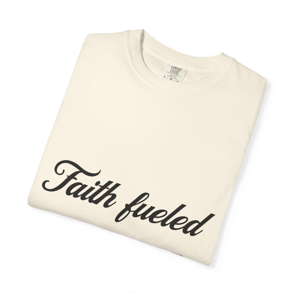 Faith Fueled Nurse T-Shirt – Christian Nurse Gift Tee