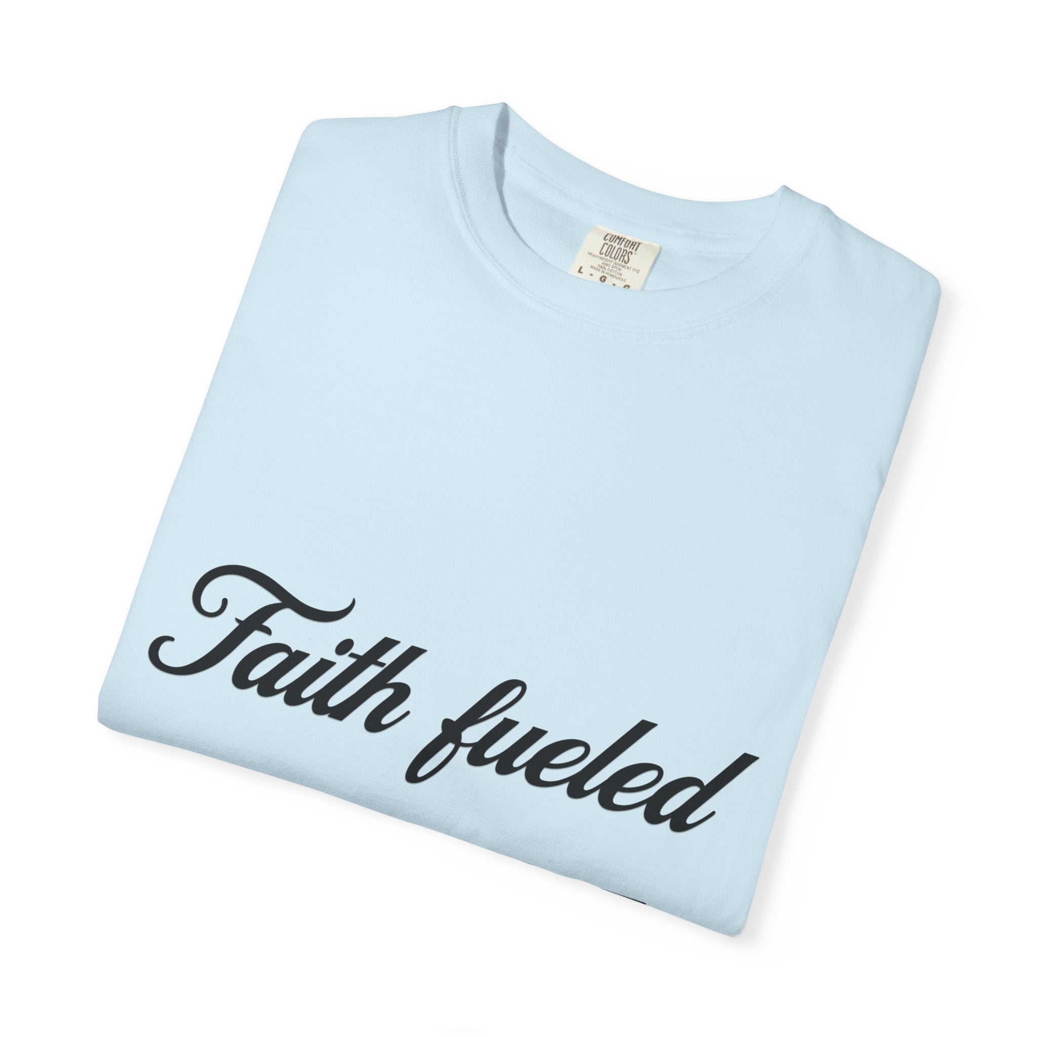 Faith Fueled Nurse T-Shirt – Christian Nurse Gift Tee