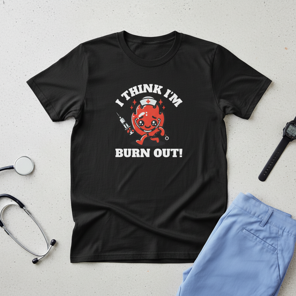 Black Burn Out flat lay