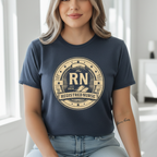 Navy RN Badge close-up mockup