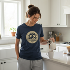 Navy RN Badge - morning kitchen scene