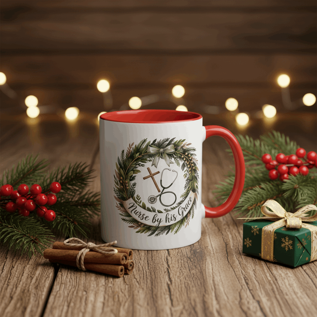 Rustic Christmas Table