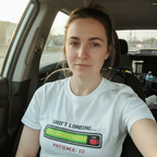 Tired but proud nurse selfie in car after shift