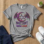 Your gothic design on jute with leggings, clogs, succulent